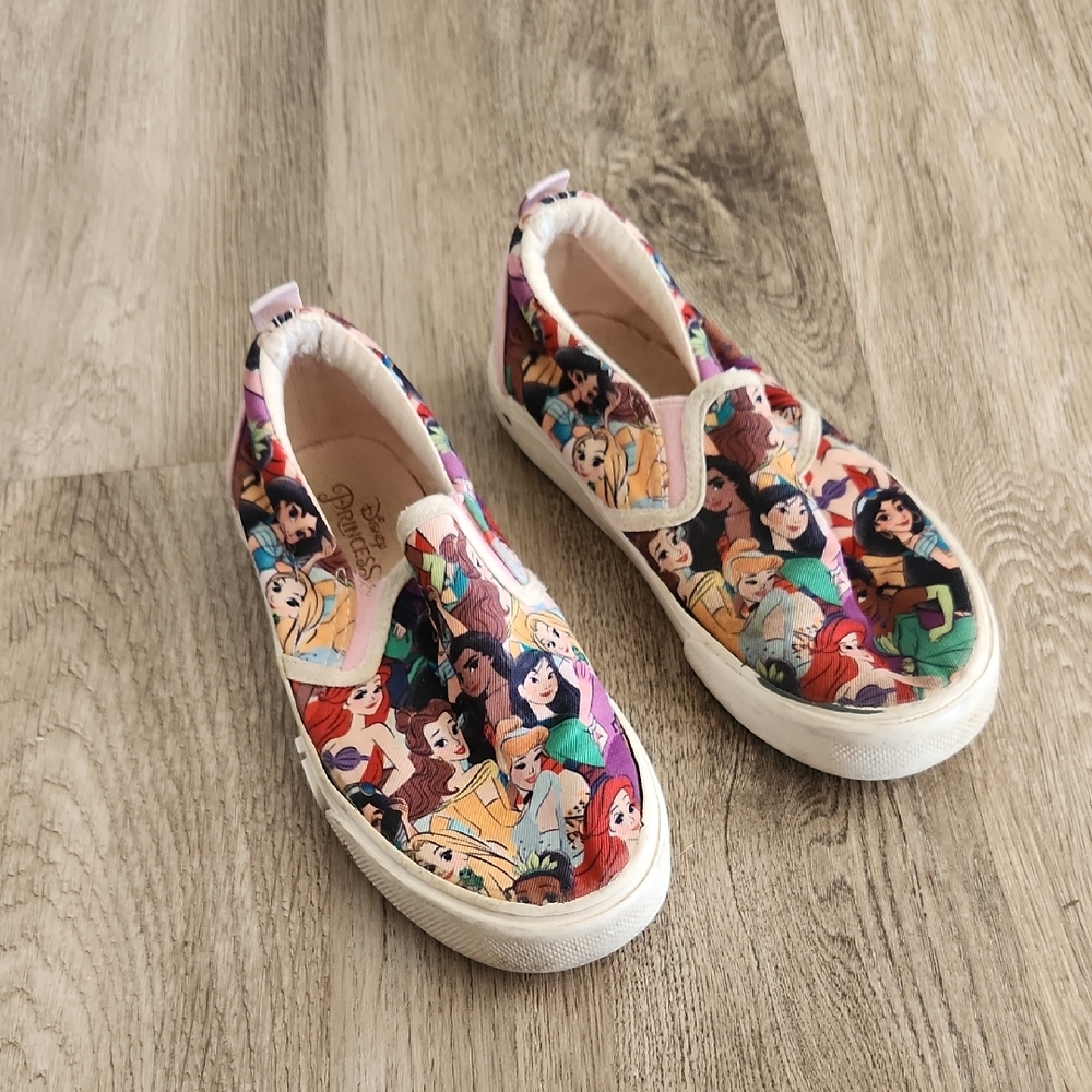 Disney Princess Kids Slip-On Sneakers - Multicolor